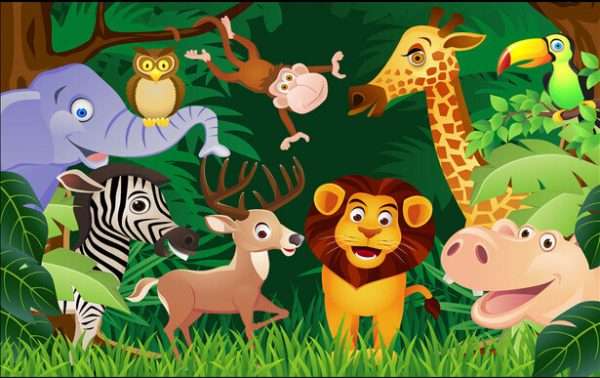 Animales de la selva - Hispania Academy