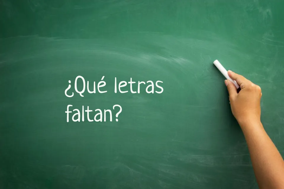 que letras faltan